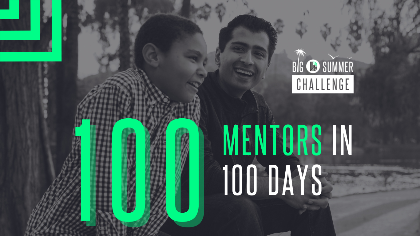 We are looking for 100 Mentors in 100 Days